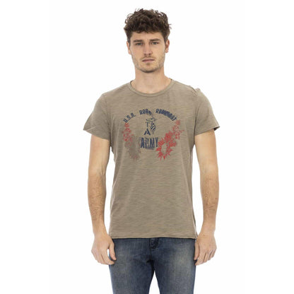 Trussardi Action Men T-shirts - Green Brand T-shirts - T-Shirt - Guocali