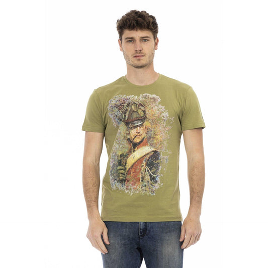 Trussardi Action Men T-shirts - Green Brand T-shirts - T-Shirt - Guocali