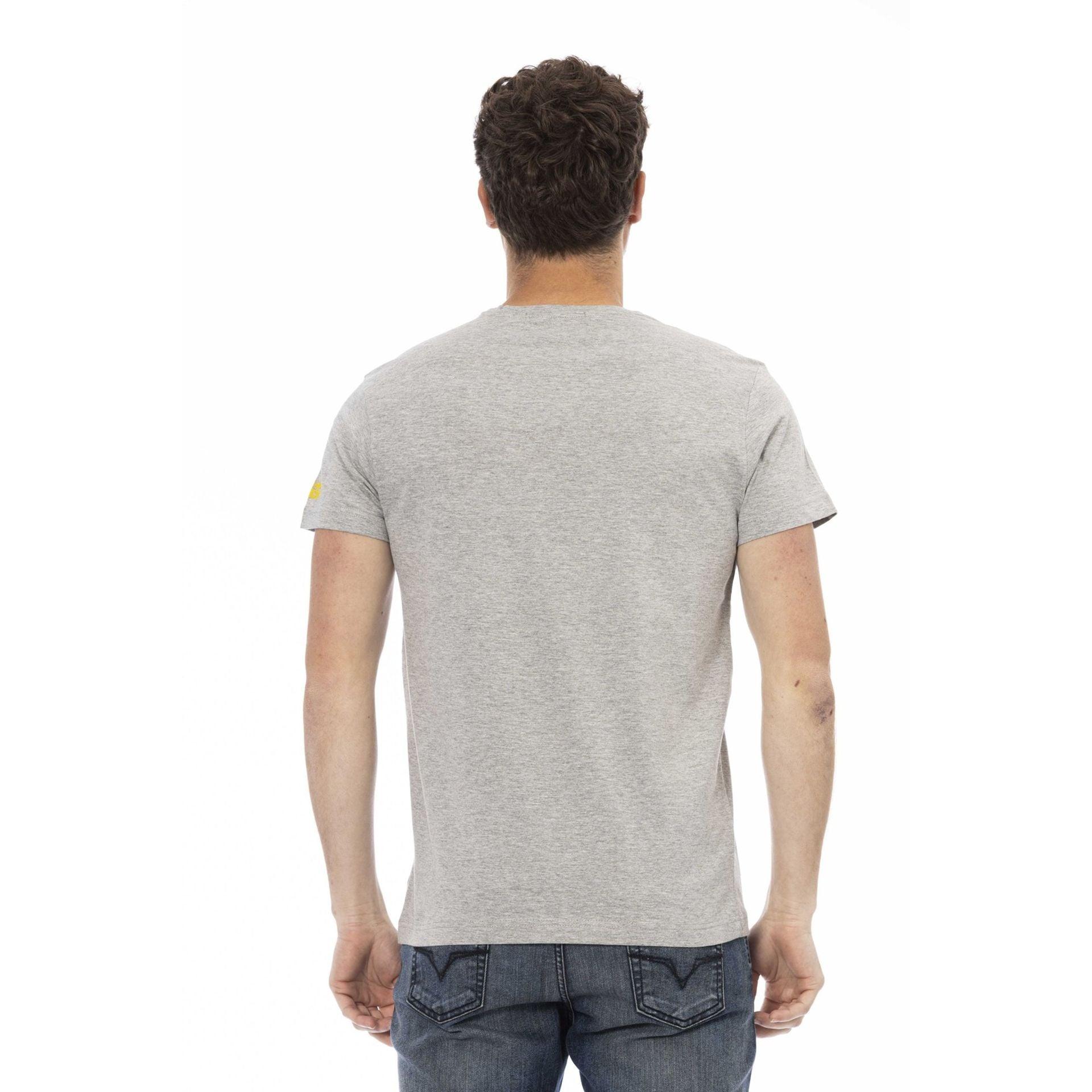 Trussardi Action Men T-shirts - Grey Brand T-shirts - T-Shirt - Guocali