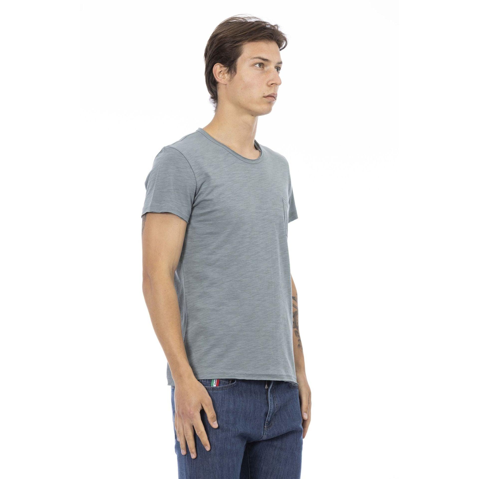 Trussardi Action Men T-shirts - Grey Brand T-shirts - T-Shirt - Guocali