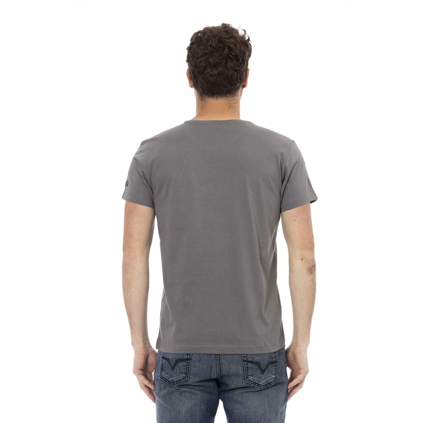 Trussardi Action Men T-shirts - Grey Brand T-shirts - T-Shirt - Guocali