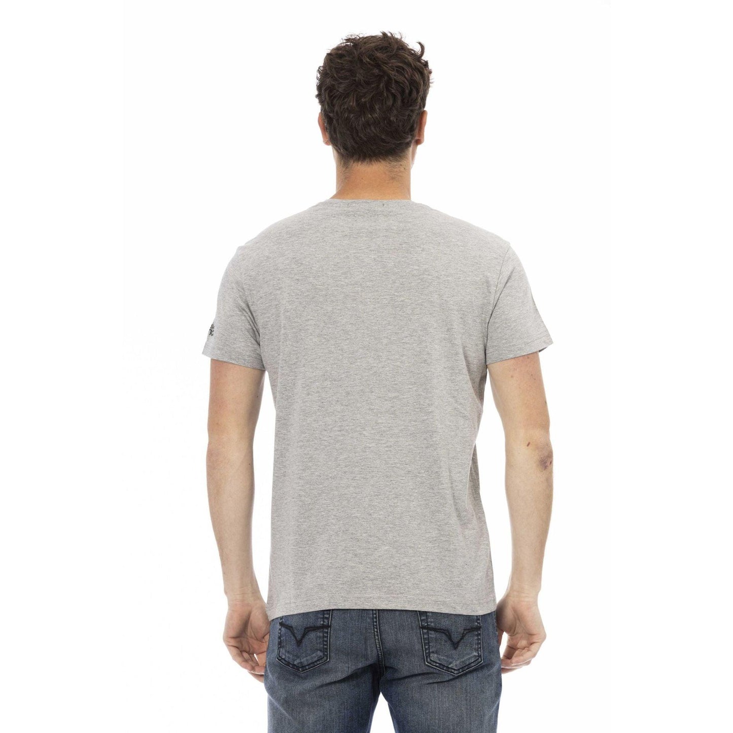 Trussardi Action Men T-shirts - Grey Brand T-shirts - T-Shirt - Guocali