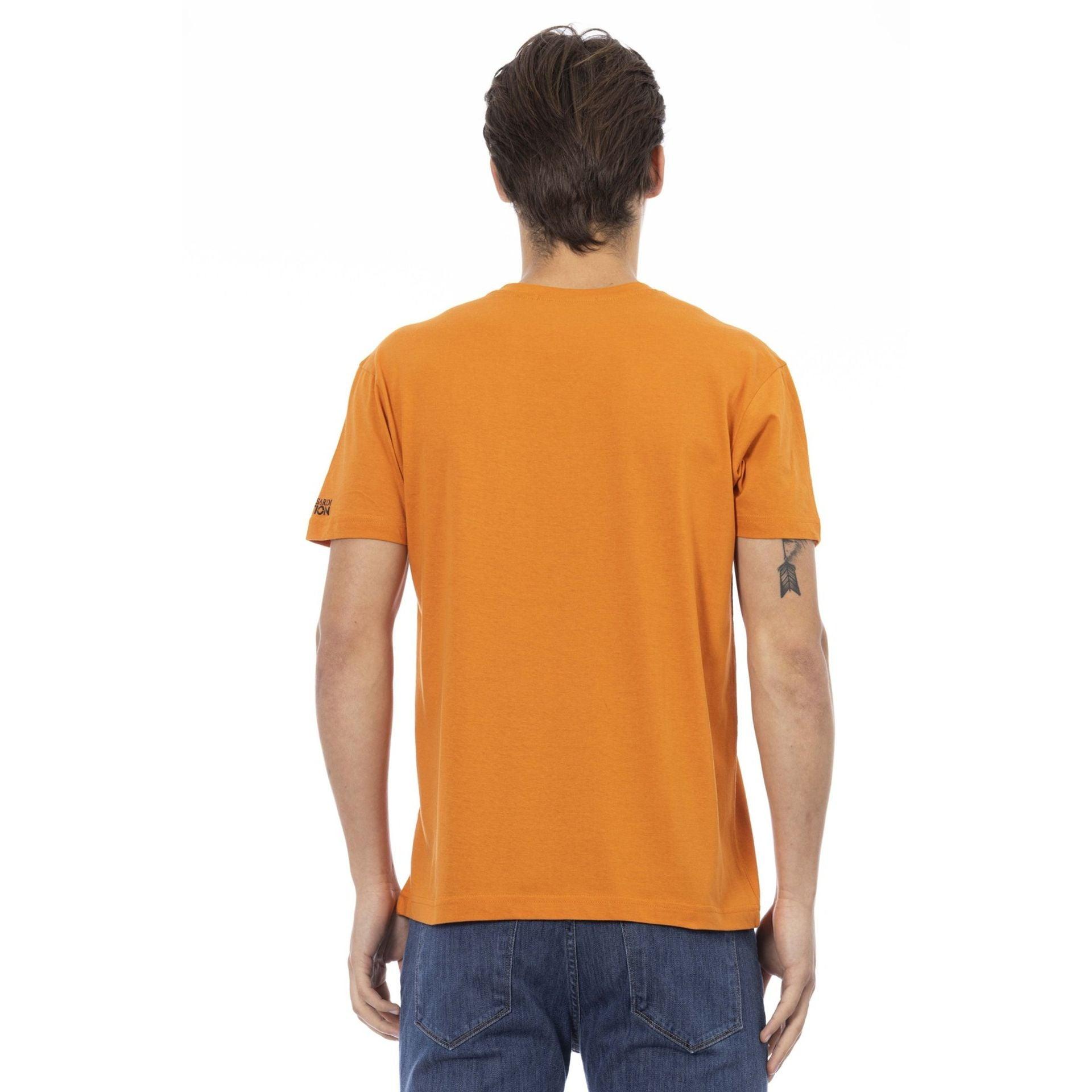 Trussardi Action Men T-shirts - Orange Brand T-shirts - T-Shirt - Guocali