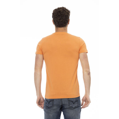 Trussardi Action Men T-shirts - Orange Brand T-shirts - T-Shirt - Guocali