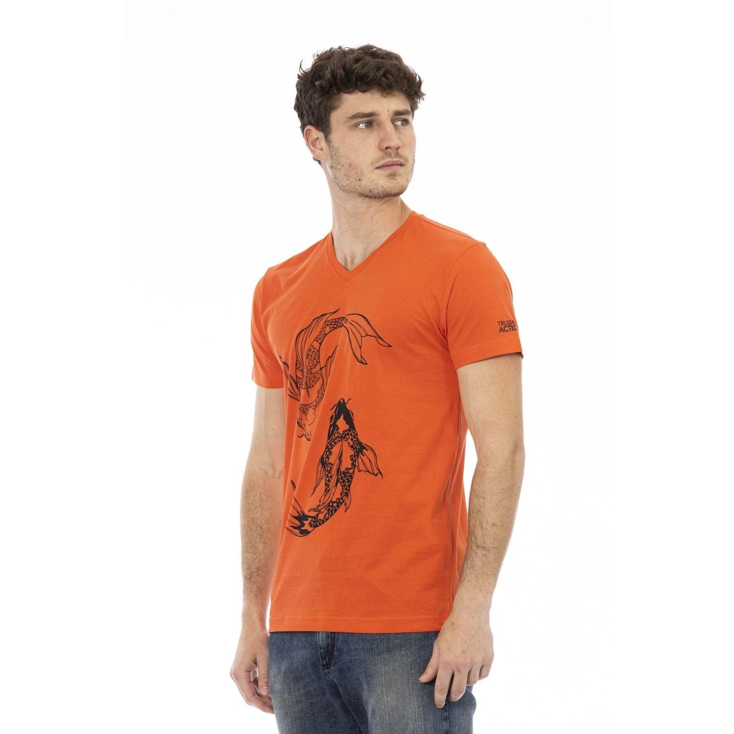 Trussardi Action Men T-shirts - Red Brand T-shirts - T-Shirt - Guocali