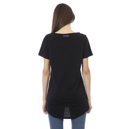 Trussardi Action Women T-Shirts - Black Brand T-shirts - T-Shirt - Guocali