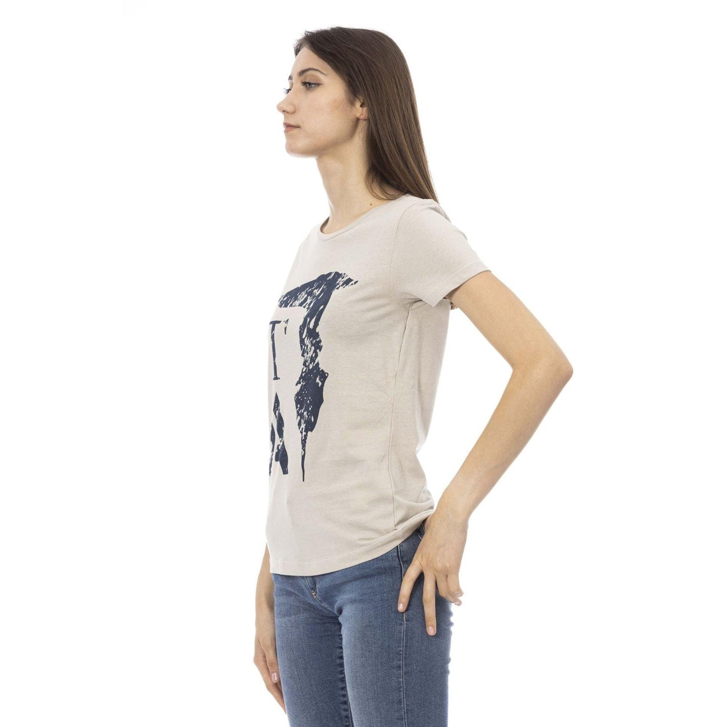 Trussardi Action Women T-Shirts - Brown Brand T-shirts - T-Shirt - Guocali