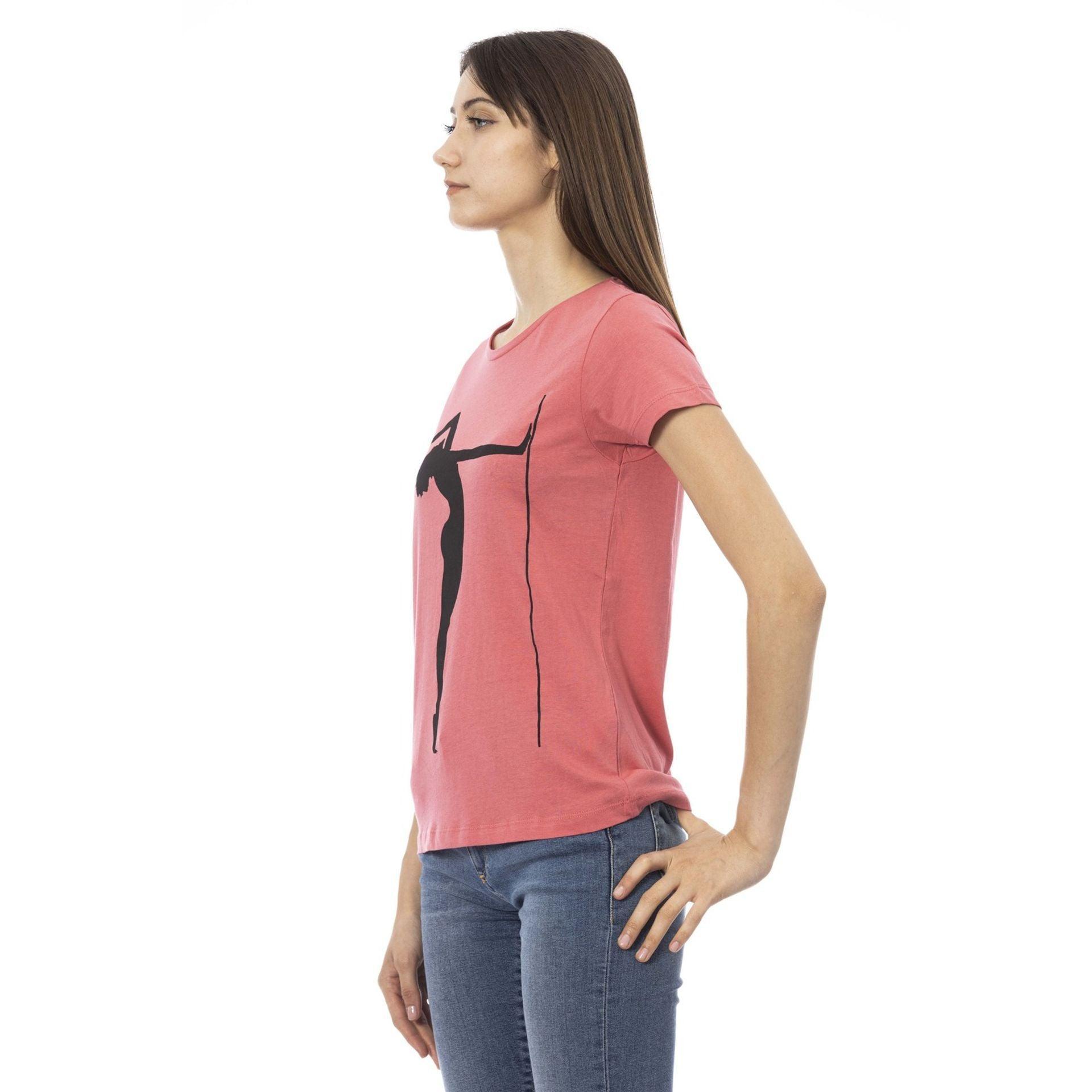 Trussardi Action Women T-Shirts - Pink Brand T-shirts - T-Shirt - Guocali