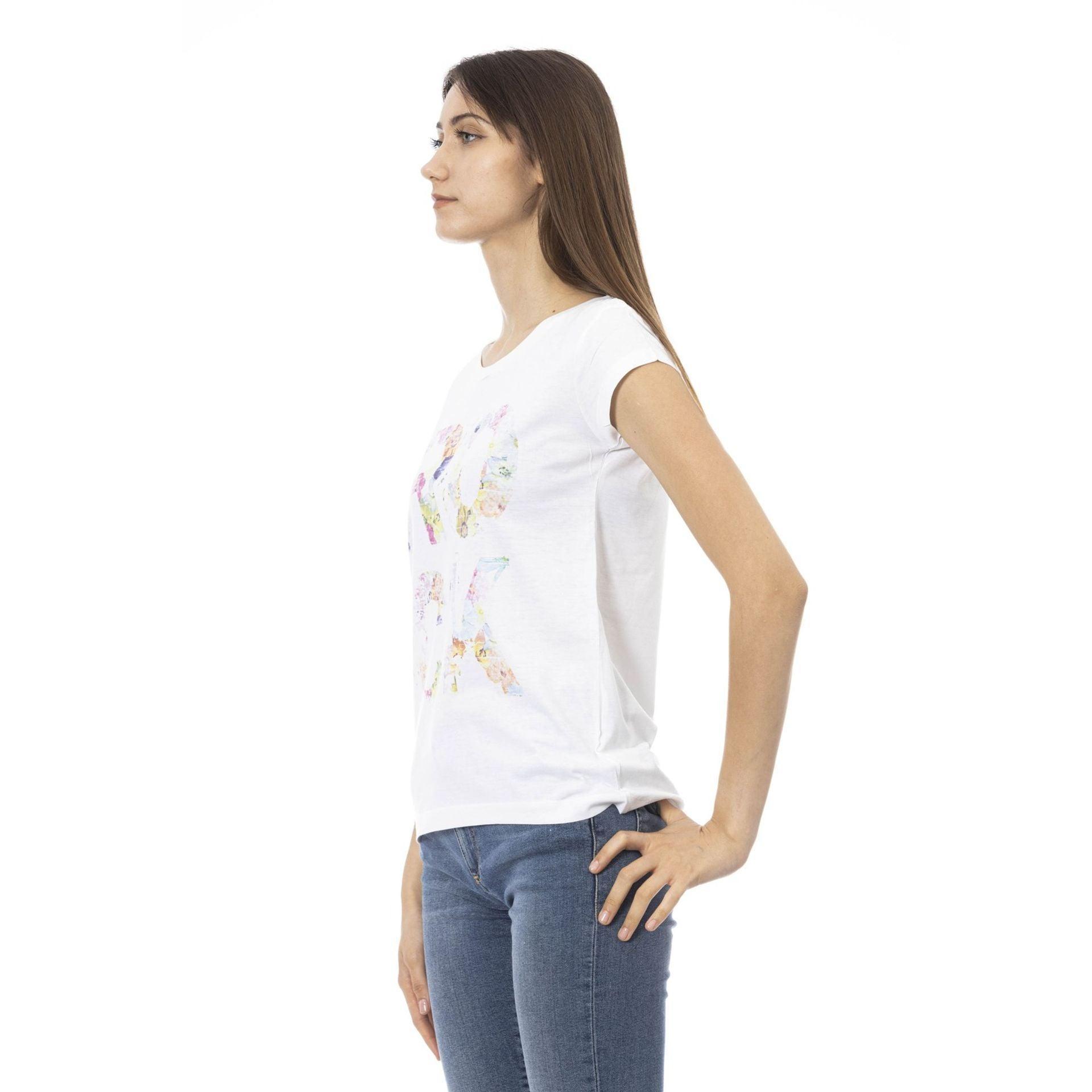 Trussardi Action Women T-Shirts - White Brand T-shirts - T-Shirt - Guocali