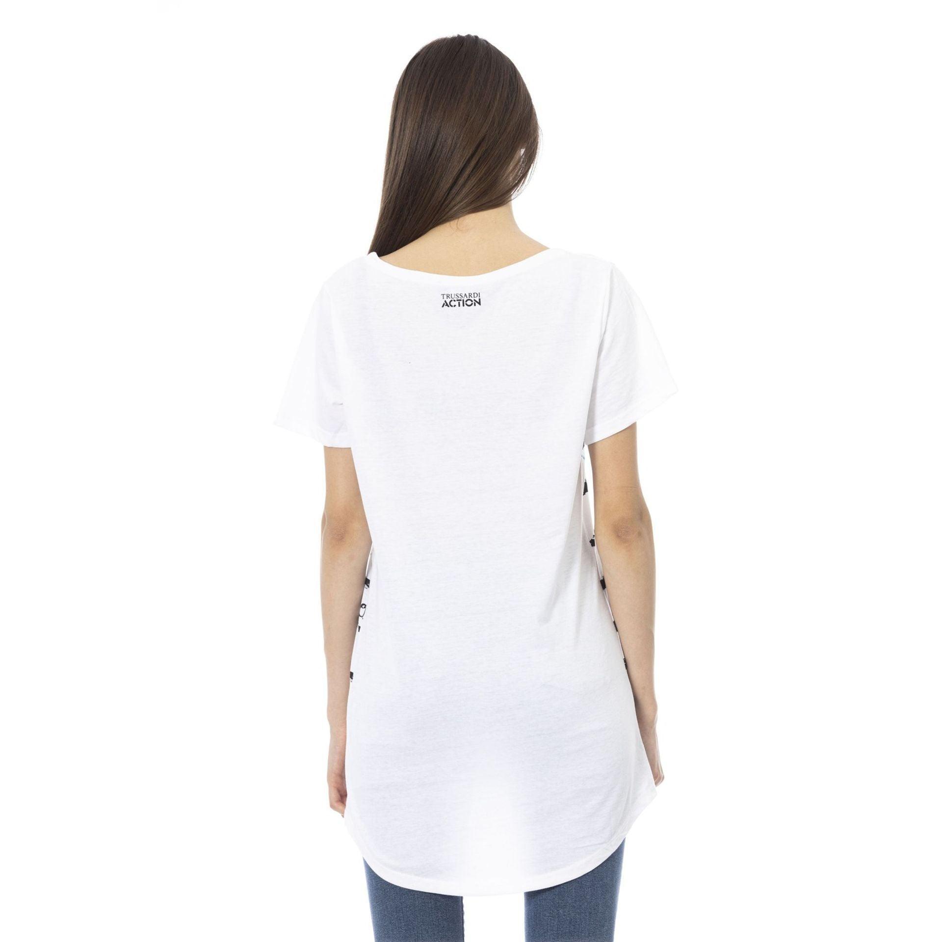 Trussardi Action Women T-Shirts - White Brand T-shirts - T-Shirt - Guocali