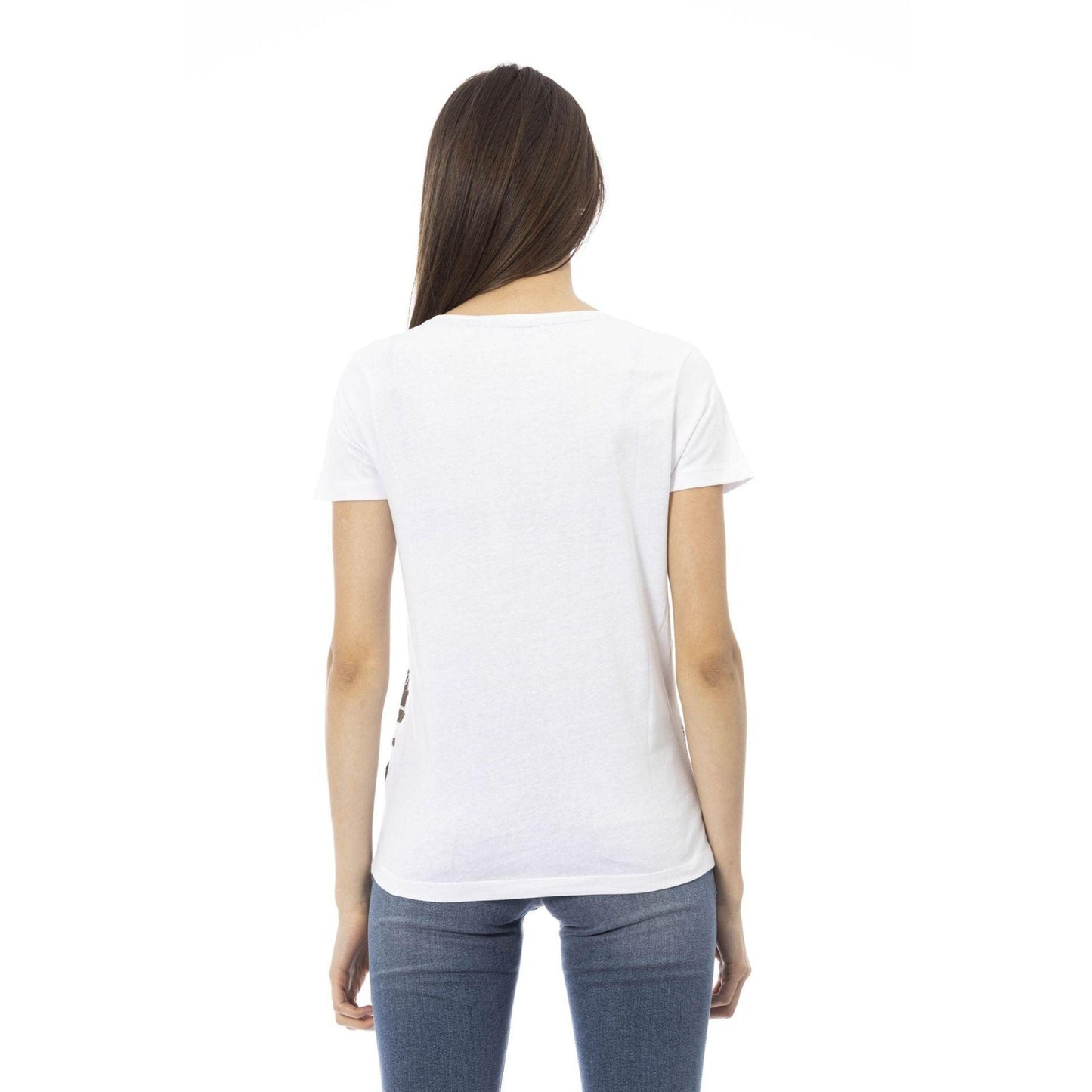 Trussardi Action Women T-Shirts - White Brand T-shirts - T-Shirt - Guocali