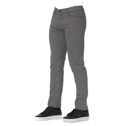 Chic Men’s Trousers – Mid Rise Tapered Leg