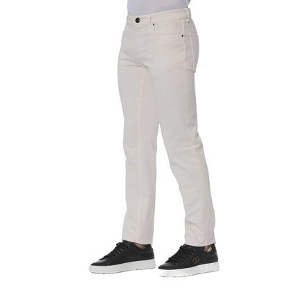 Casual Men Trousers – Mid-Rise Straight Leg