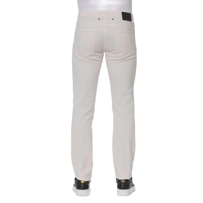 Casual Men Trousers – Mid-Rise Straight Leg