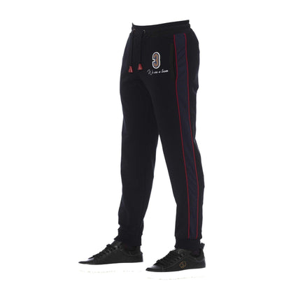 Sporty Men Sweatpants – Mid Rise Logo Comfort