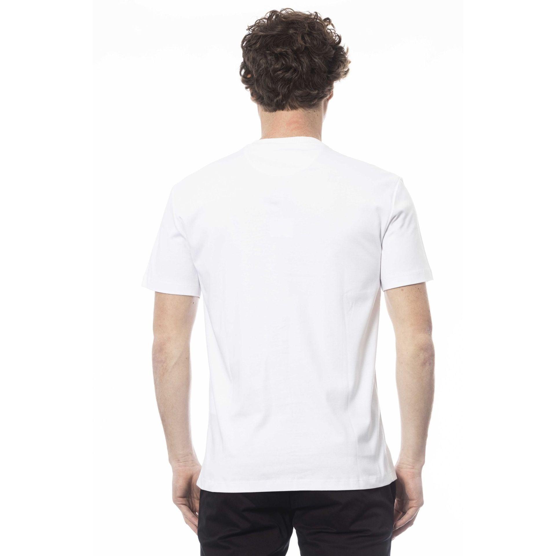 Trussardi Men T-shirts - White Brand T-shirts - T-Shirt - Guocali