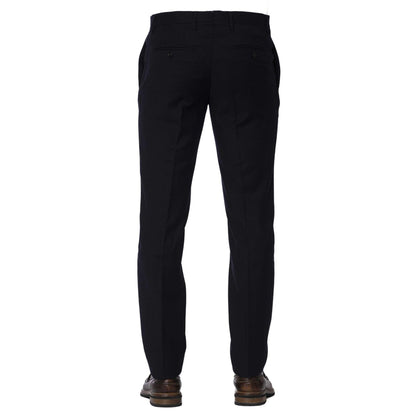 Professional Men Trousers – Mid Rise Wrinkle Resistant