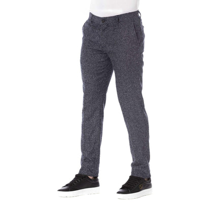 Professional Men Trousers – Mid Rise Flat Front