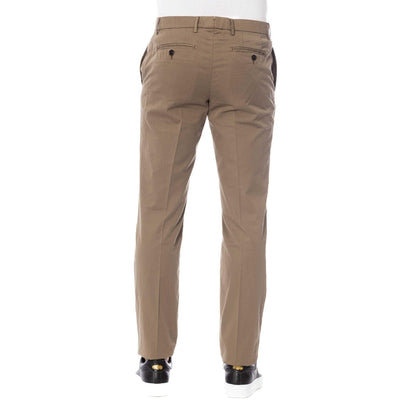 Professional Men Trousers – Mid-Rise Tapered Leg