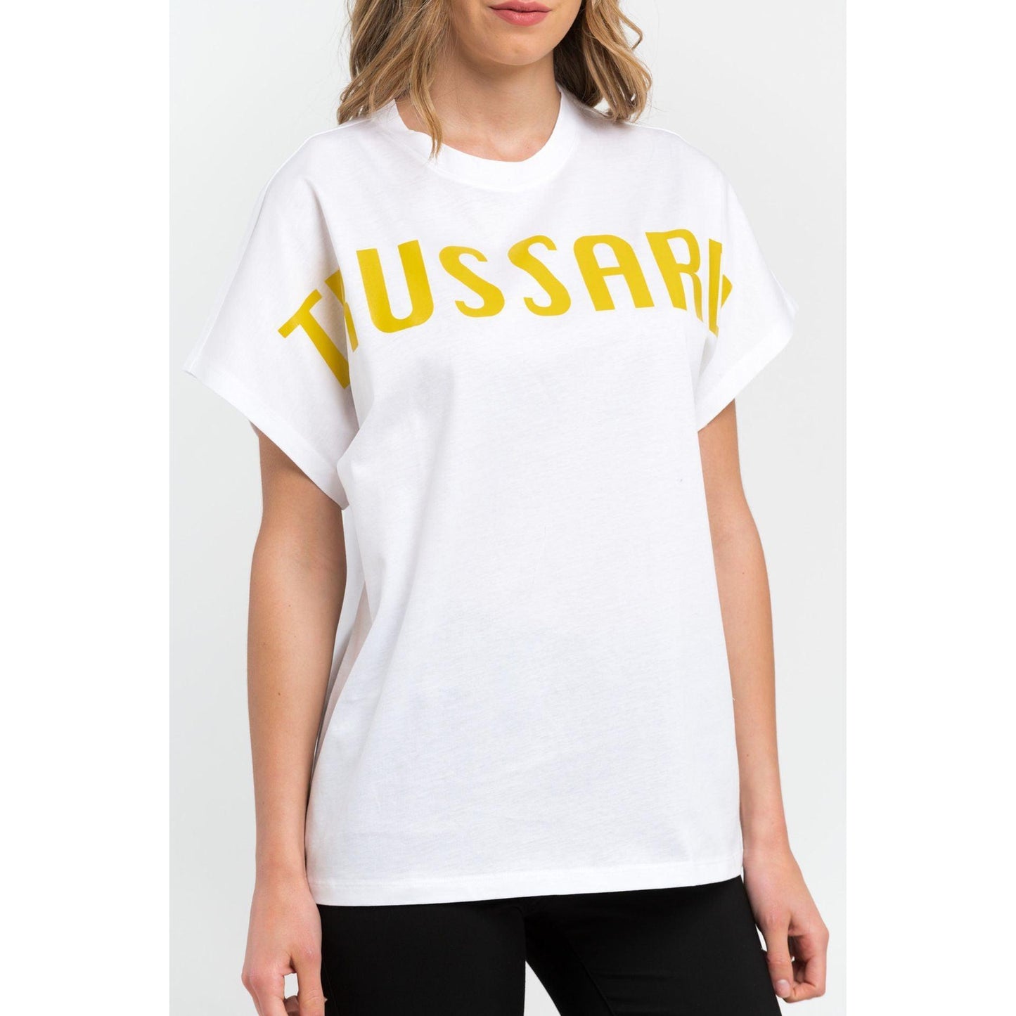 Trussardi Women T-Shirts - White Brand T-shirts - T-Shirt - Guocali