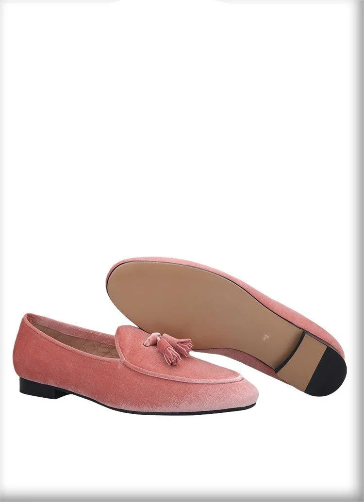 Men Tassel Dress Loafers - Slip-On Formal Dress Shoes