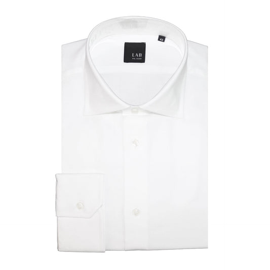 White Men Dress Shirts - Pal Zileri Shirts - Dress Shirt - Guocali