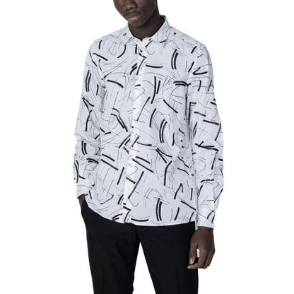 White Morato Men Shirt - Shirt - Guocali