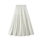 Women A-Line Skirt Fairy Style Layered - High Waist Midi Women Skirt
