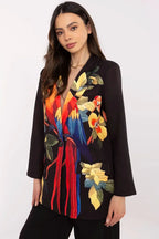 Women Blazer - Lightweight - 1-Button, Multicolor