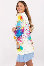 Women Blazer - Lightweight - 1-Button, Multicolor, Blue, Yellow, Pink, Red, Green