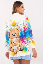 Women Blazer - Lightweight - 1-Button, Multicolor, Blue, Yellow, Pink, Red, Green