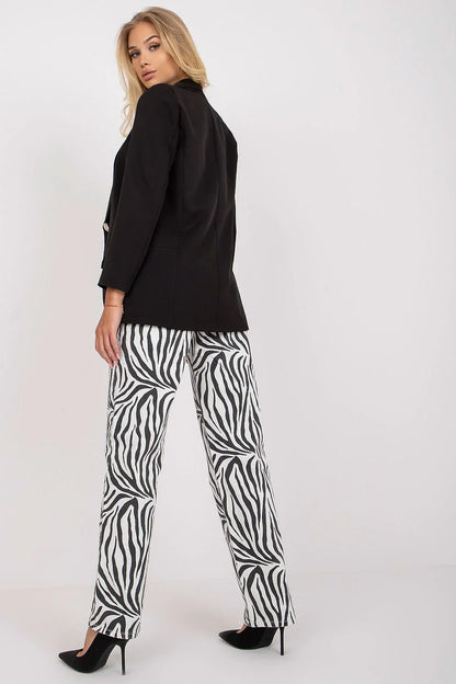 Women Blazer - Stretchable - Button - Black -Guocali