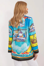 Women Blazer - Stretchable - Button - Multicolor, Blue, Yellow, Black, Red -Guocali