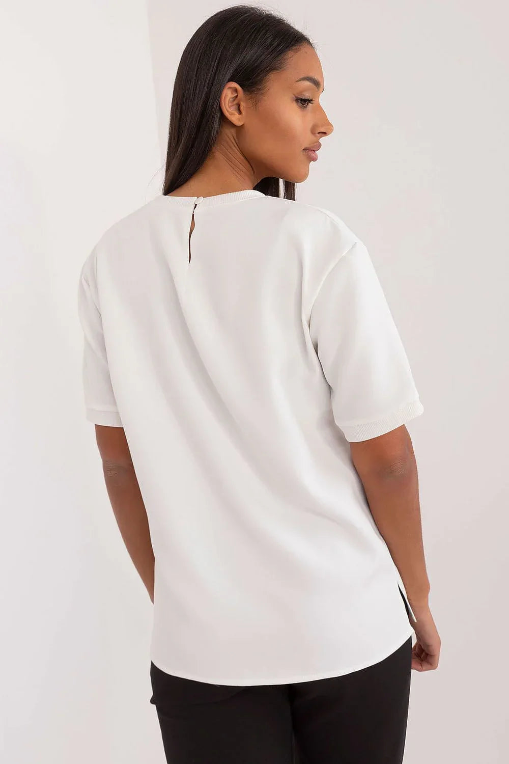 Women Blouse – Breathable – Long Sleeve - White -Guocali