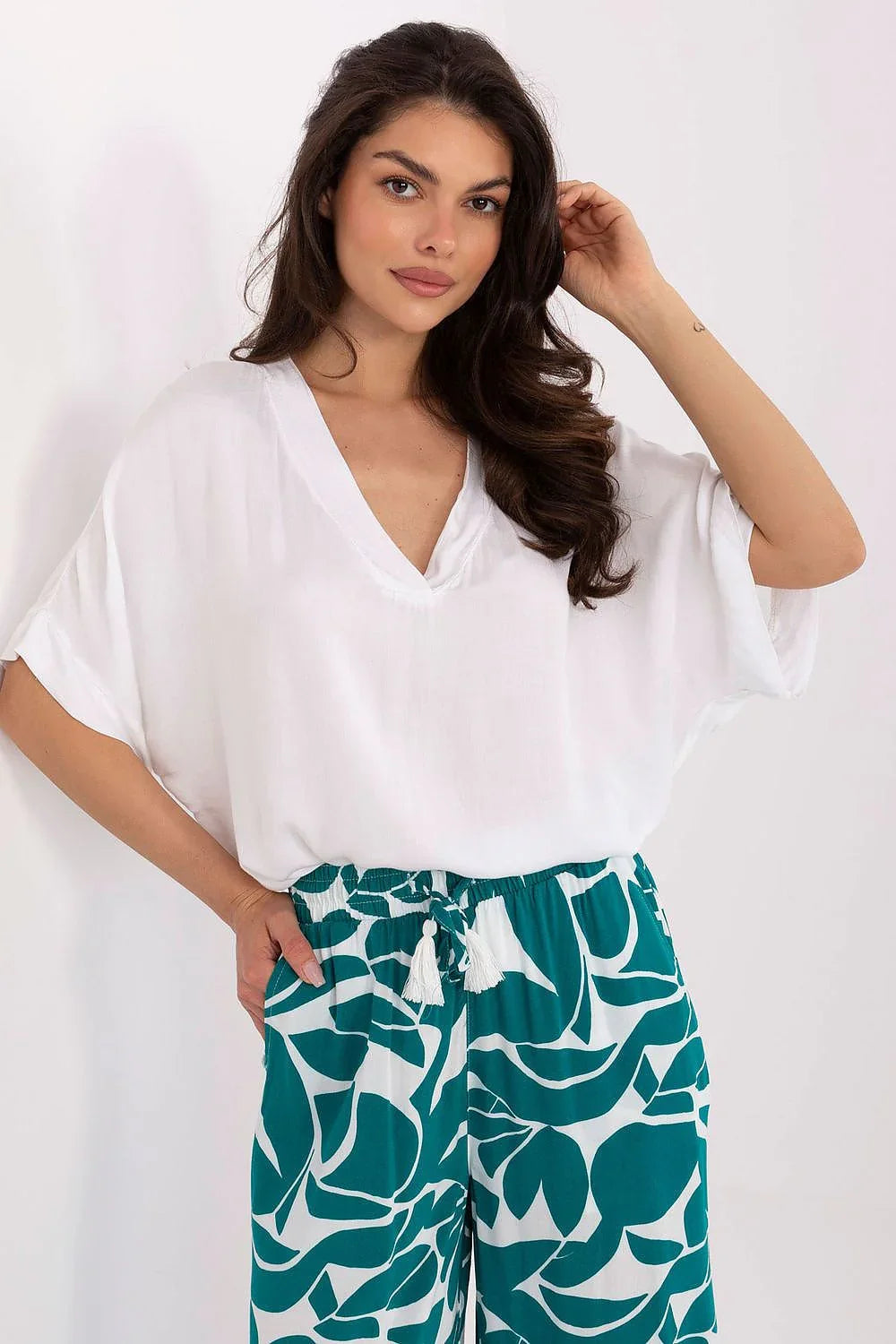 Women Blouse – Breathable – Sleeveless - White -Guocali