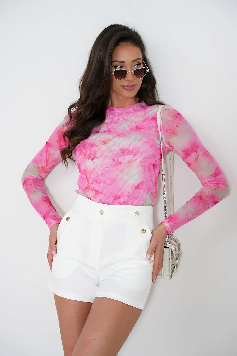 Women Blouse – Lightweight – Puff Sleeve - Multicolor -Guocali