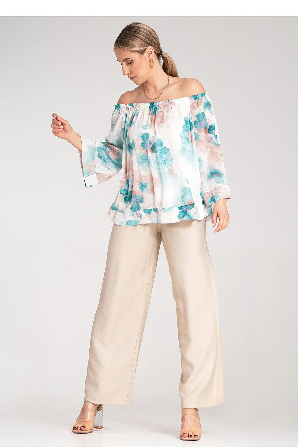 Women Blouse – Lightweight – Three-Quarter Sleeve