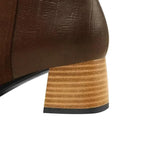 Women Boots - Ankle Fashion Heeled Suede