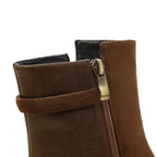 Women Boots - Ankle Fashion Heeled Suede