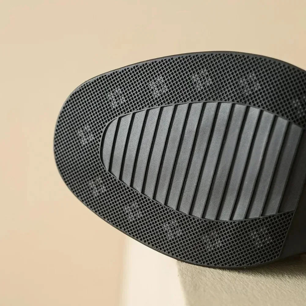 Women Casual Horse Bit Loafers - Slip-On Flat Shoes