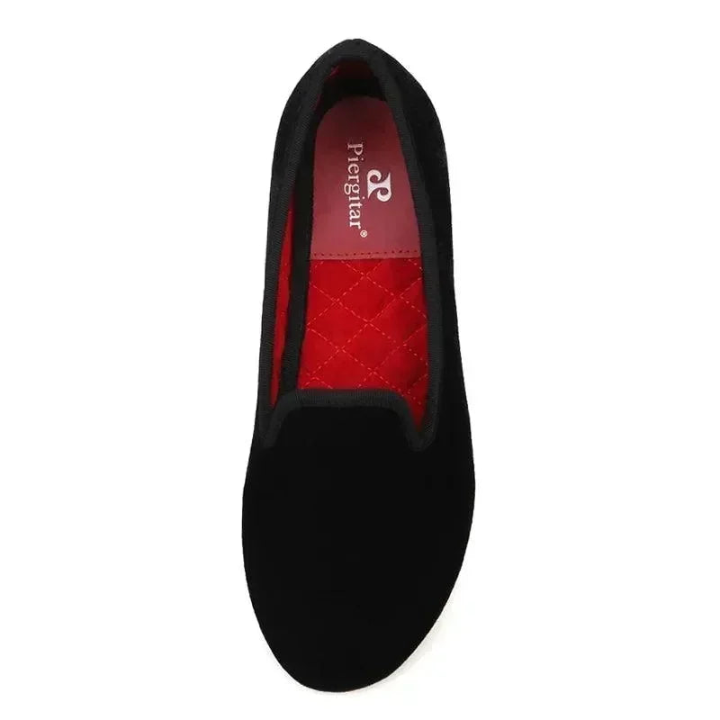 Women Casual Smoking Slipper Loafers - Slip-On Flat Shoes