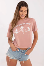 Women Crew-Neck Short-Sleeves T-Shirt – Breathable, White