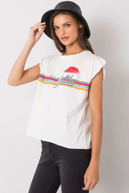 Women Crew-Neck Short-Sleeves T-Shirt – Breathable - White, Red, Yellow, Orange, Blue, Black -Guocali