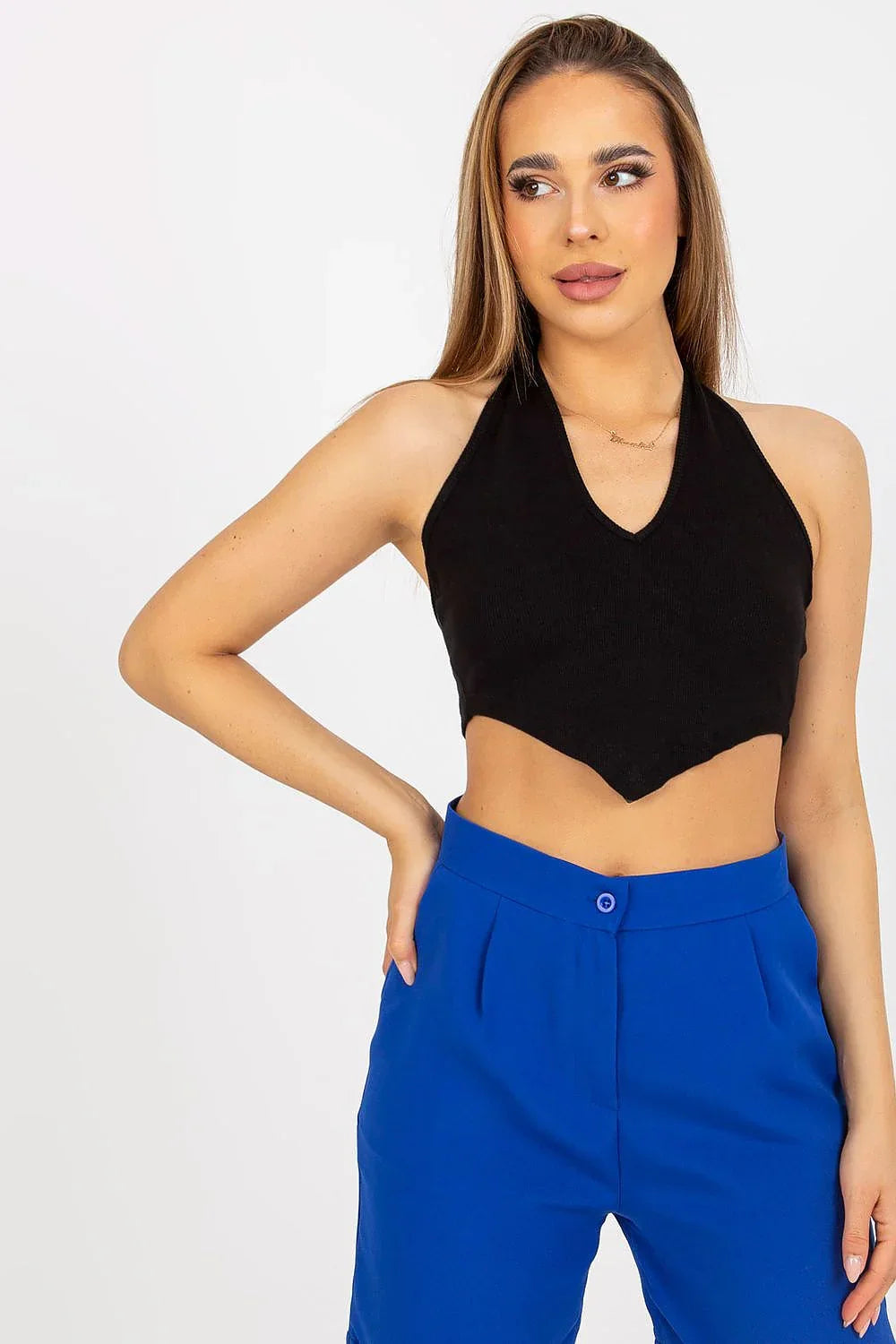 Women Crop Top – V-Neck Crop Top -Guocali
