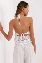 Women Lace Top – Halter Lace Top -Guocali