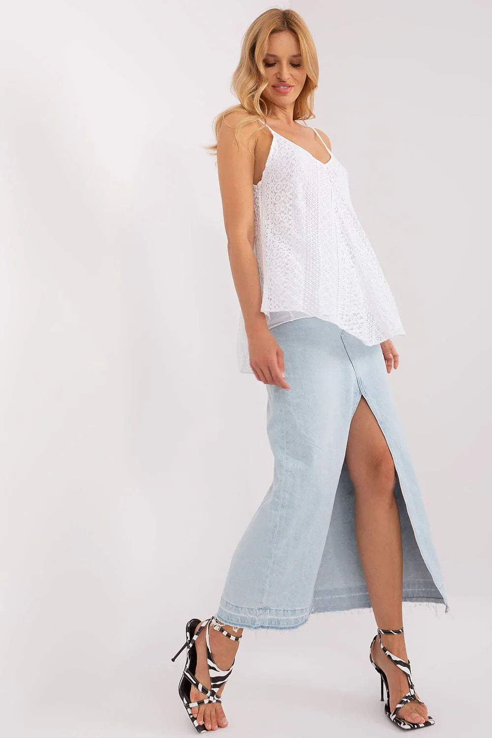 Women Lace Top – Sweetheart Lace Top -Guocali