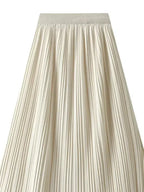 Women Pleated Skirt Reversible Mesh - Midi Women Skirt