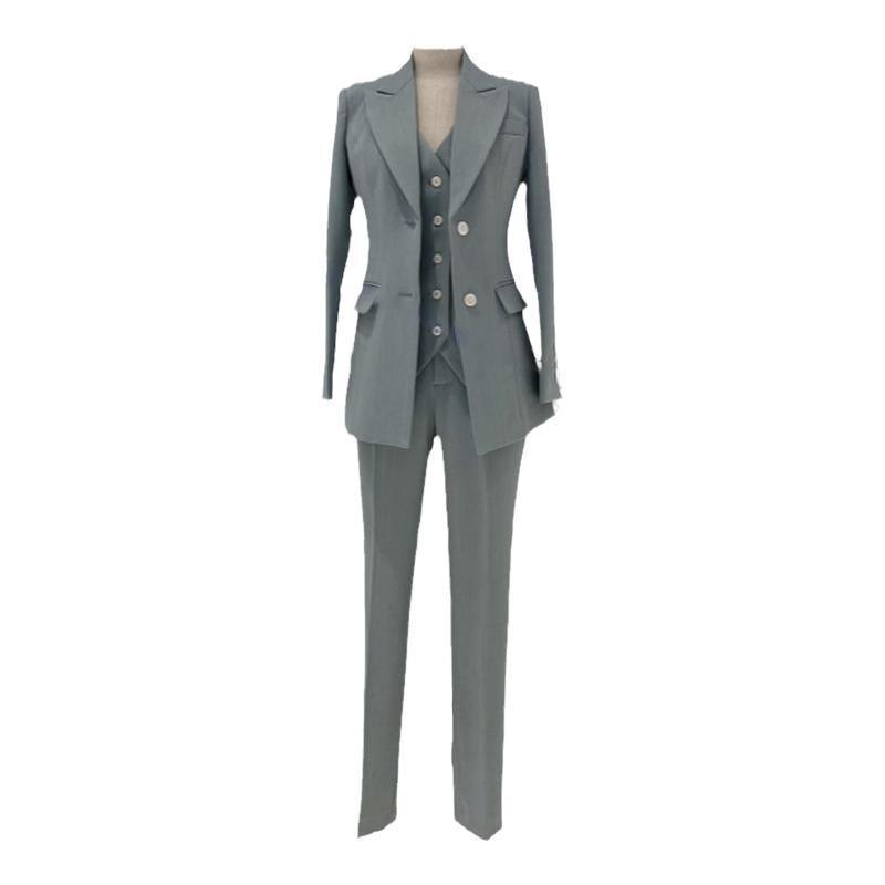 Women’s Elegant Trouser Suit Set - Pantsuit - Pantsuit - Guocali