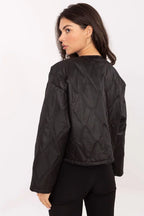 Women's Quilted Jacket - Lightweight Elegant - Brown