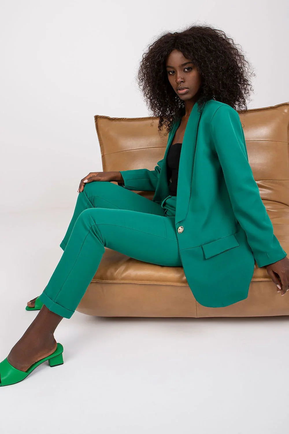 Women's Suit Jacket - Stretchable - Button Blazer